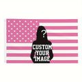 Custom Pink USA Flag